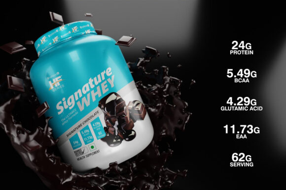 hf series signature whey protein powder