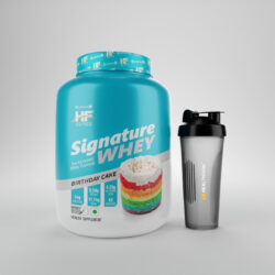 hf series signature whey protein powder