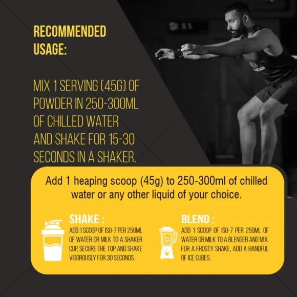 healthfarm combo pack of iso 7 (2kg)