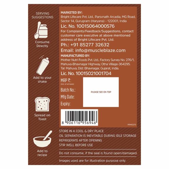 muscleblaze high protein peanut butter